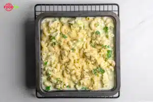 Jamie Oliver Cauliflower Mac and Cheese Step 13