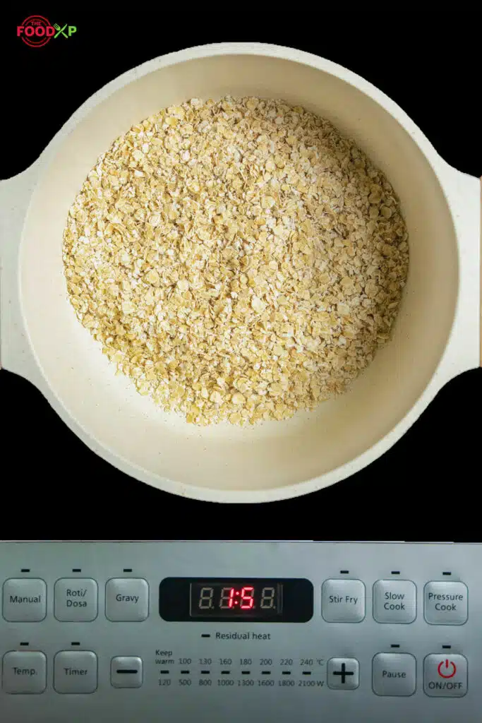 McDonald's Fruit and Maple Oatmeal Step 1