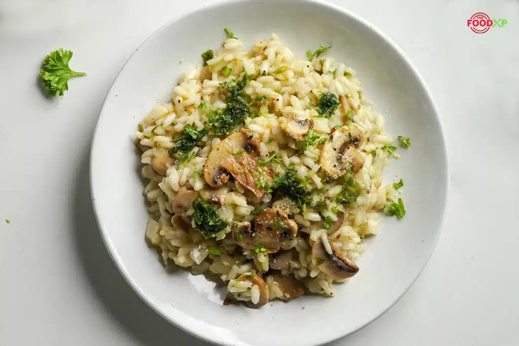 How to Make Jamie Oliver Style Easy Mushroom Risotto at Home