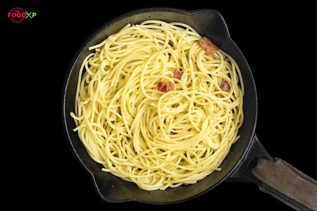 Jamie Oliver Carbonara Step 6