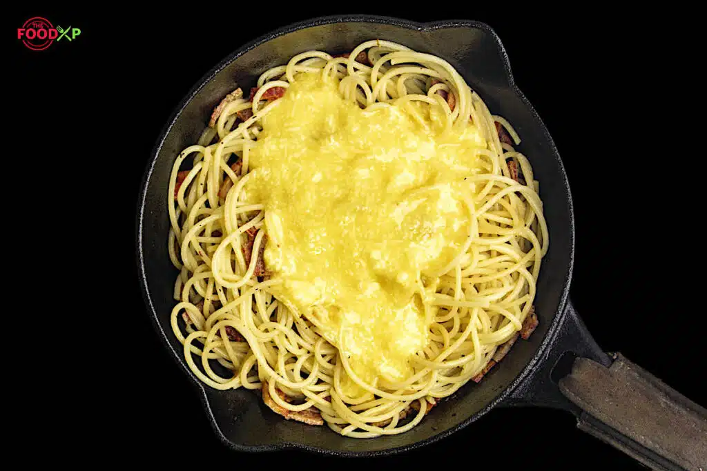 Jamie Oliver Carbonara Step 7