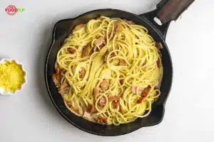 Jamie Oliver Carbonara Step 8