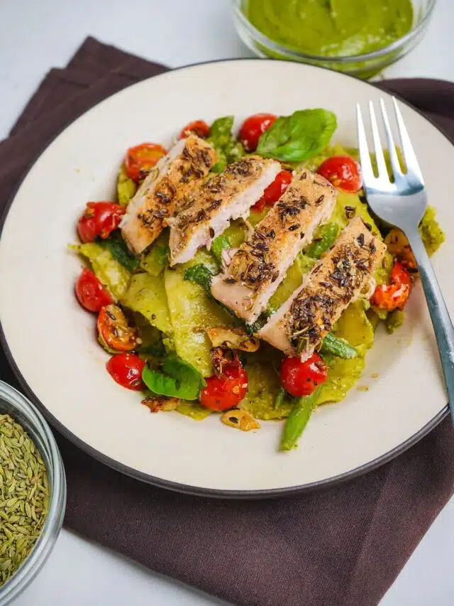 Chef Jamie Oliver Pesto Chicken Pasta