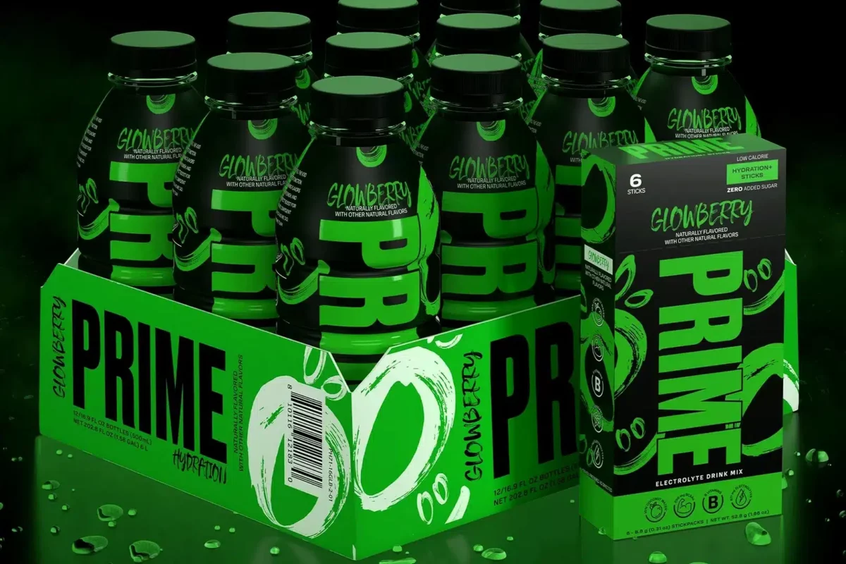 glowberry prime hydration drink