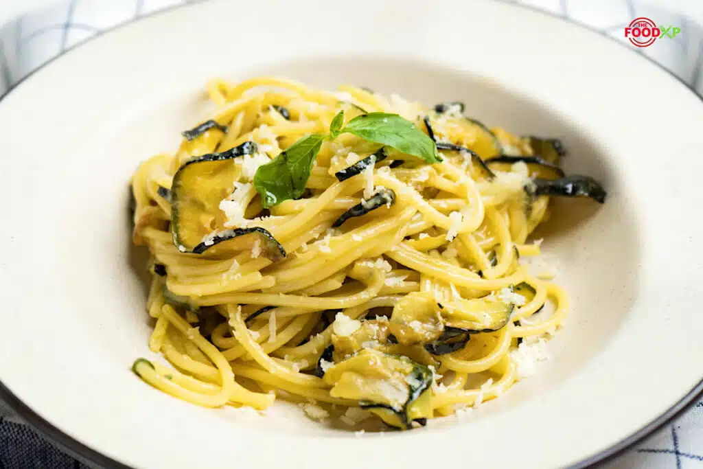 Chef John Fried Zuccini Spaghetti Recipe