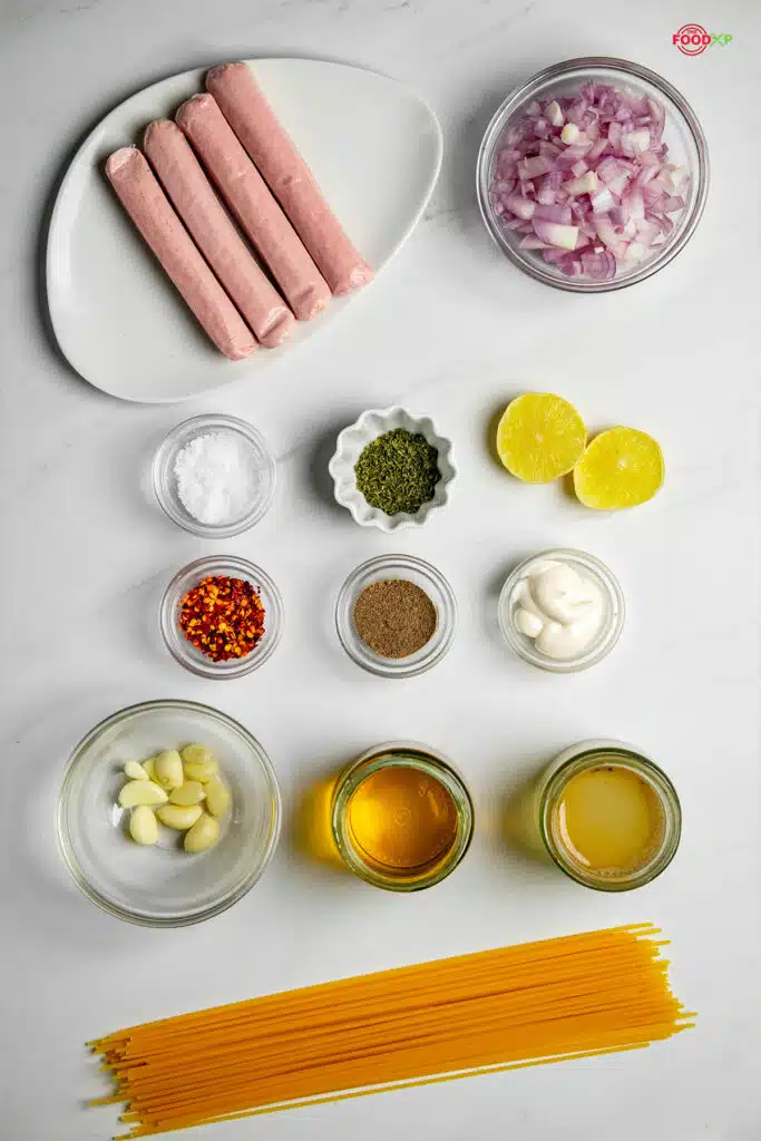 Gordon Ramsay Sausage Spaghetti Ingredients