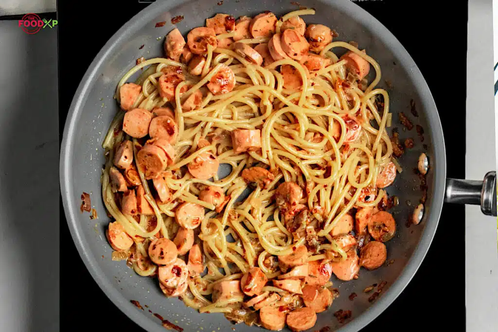 Gordon Ramsay Sausage Spaghetti Step 011