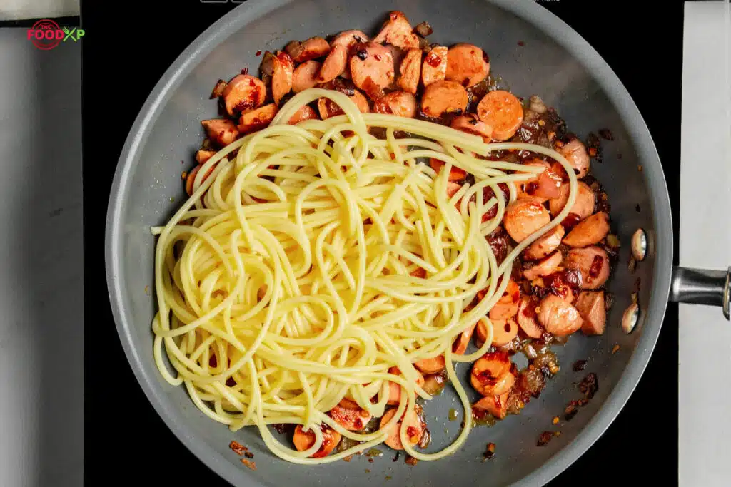 Gordon Ramsay Sausage Spaghetti Step 09