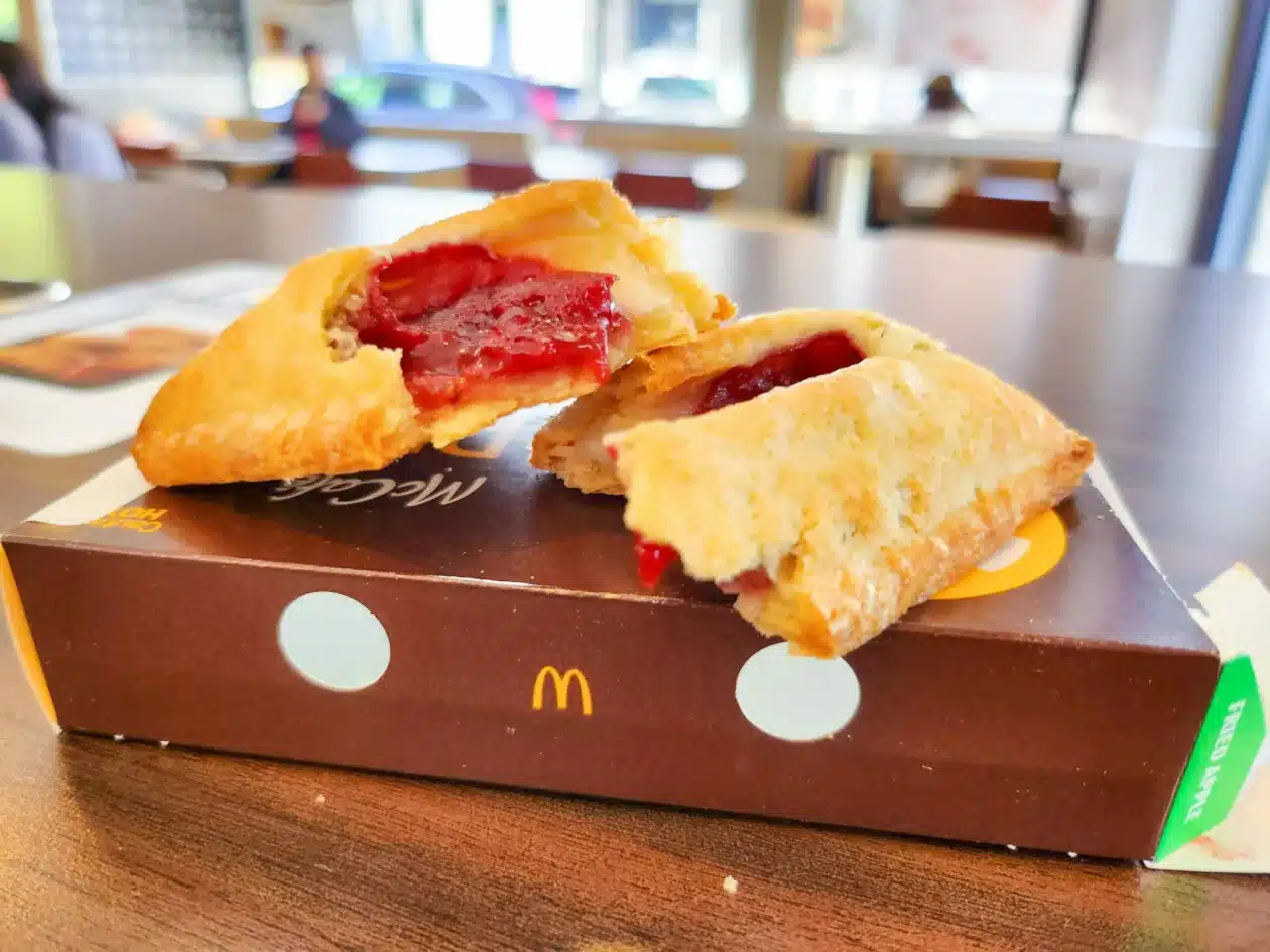 McDonald's strawberry cream Pie