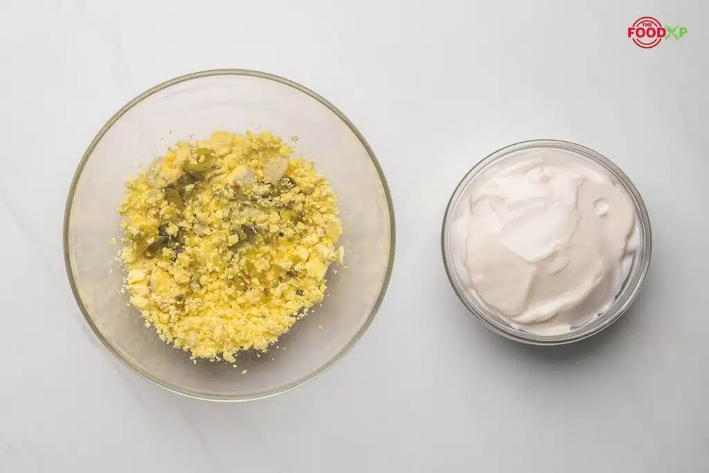 Paula Deen Deviled Eggs Step 4