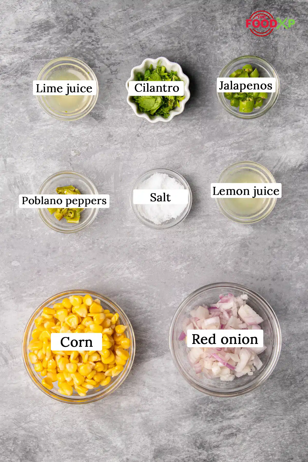 Chipotle Roasted Chilli Corn Salsa Ingredients