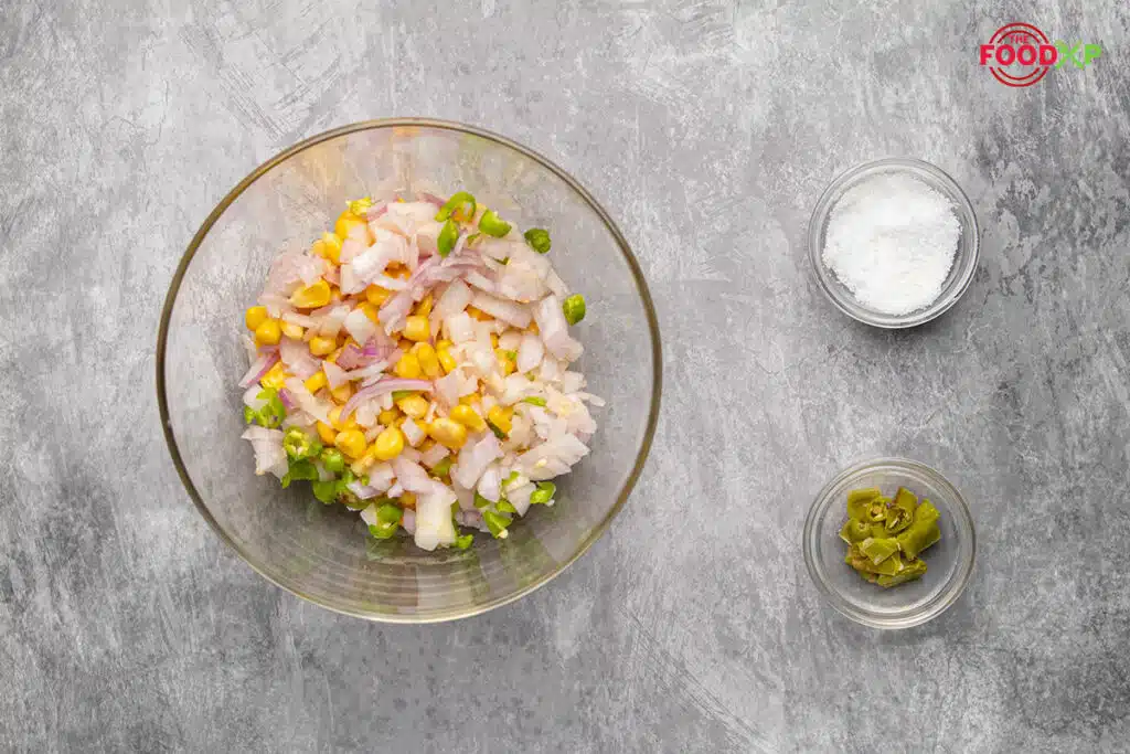 Chipotle Roasted Chilli Corn Salsa Step 4