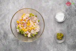 Chipotle Roasted Chilli Corn Salsa Step 4