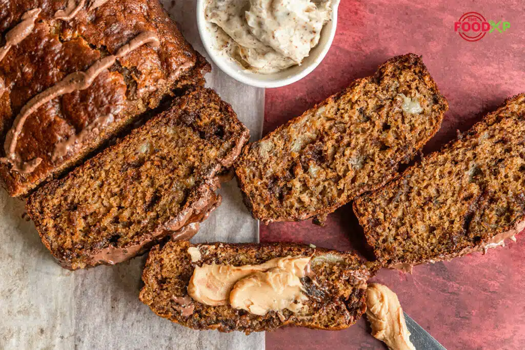 Serving Espresso Banana Bread Recipe
