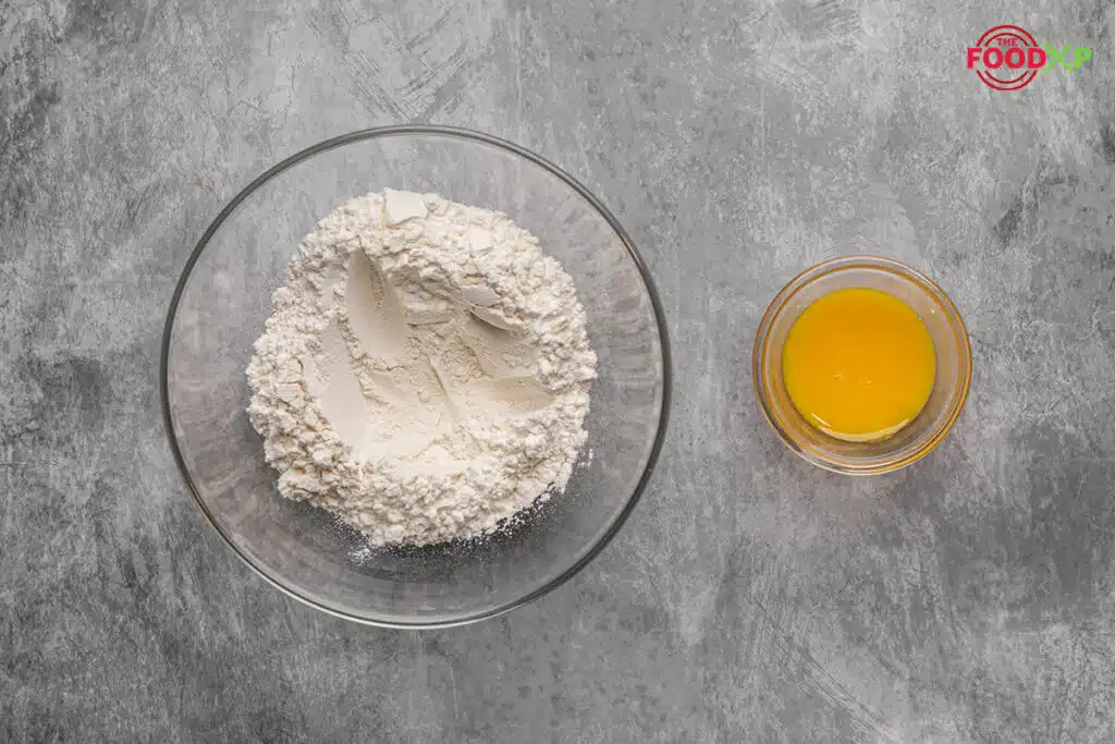 Thomas Keller Pasta Dough Step 1