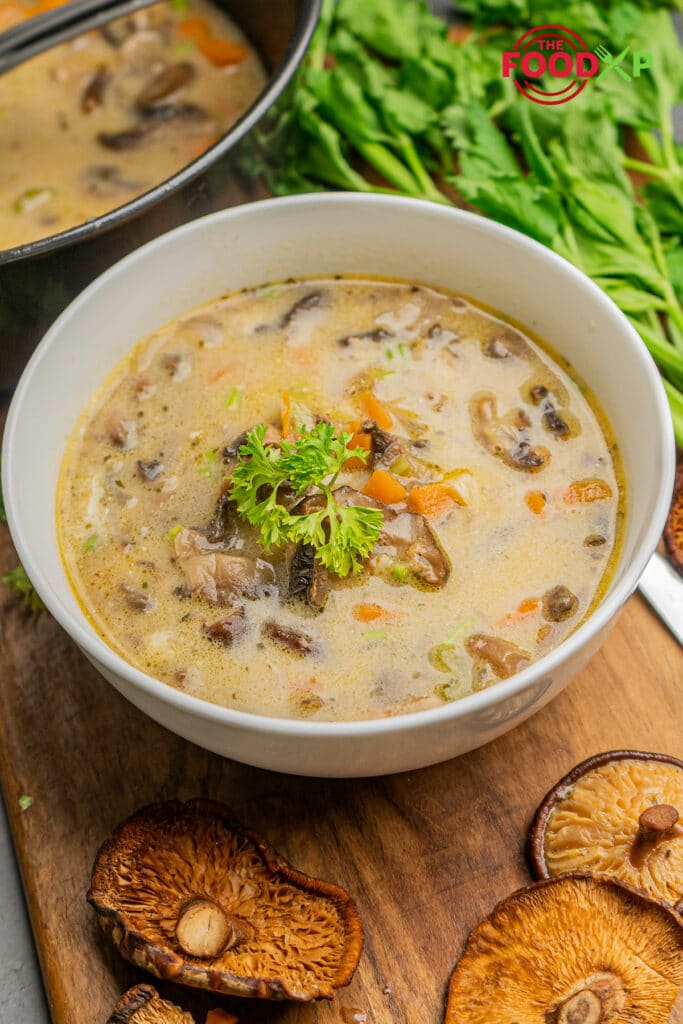 Creamy Gordon Ramsay Mushroom Soup Recipe - TheFoodXP