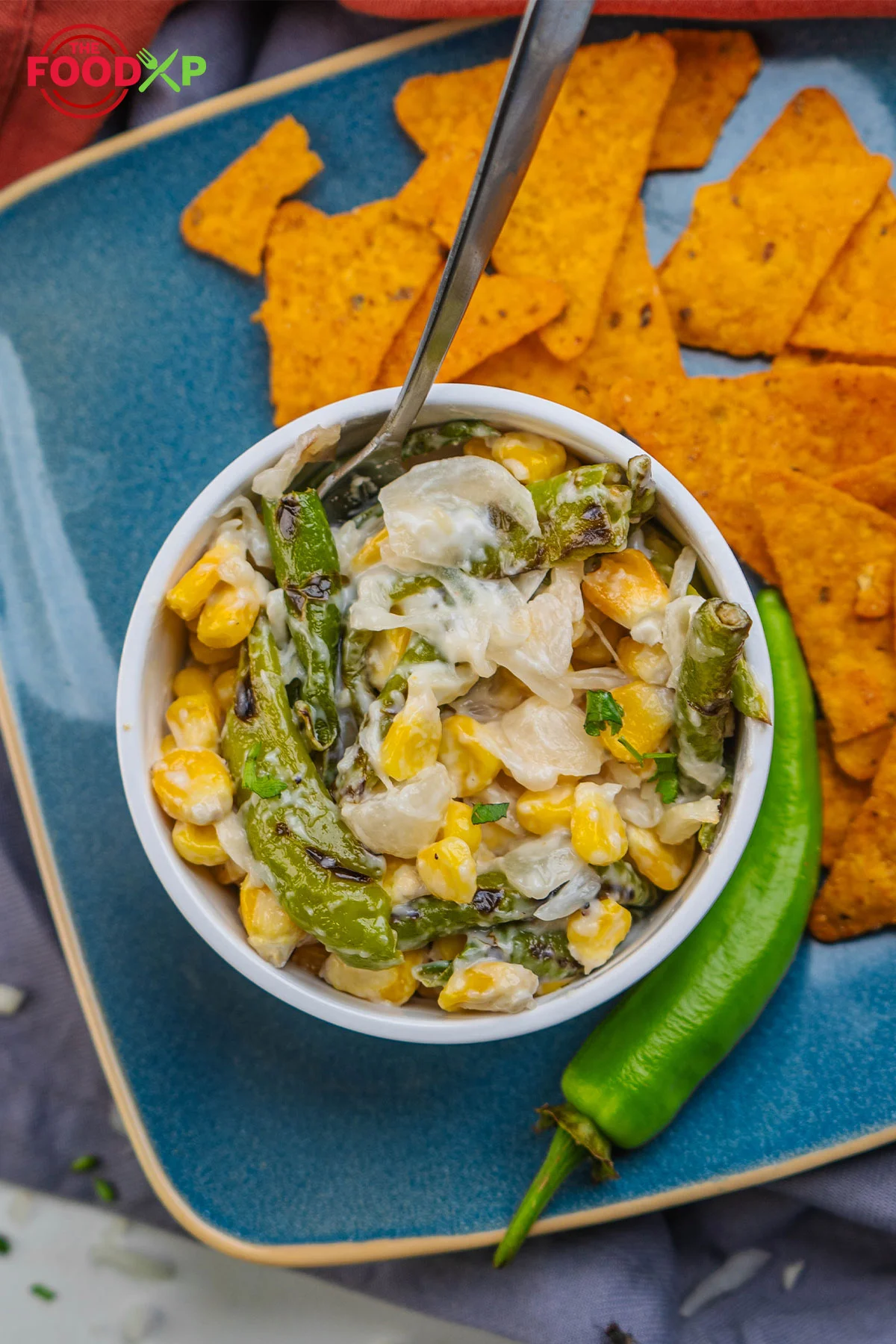 Making Raja's Mexican Rajas Con Queso Recipe - TheFoodXP