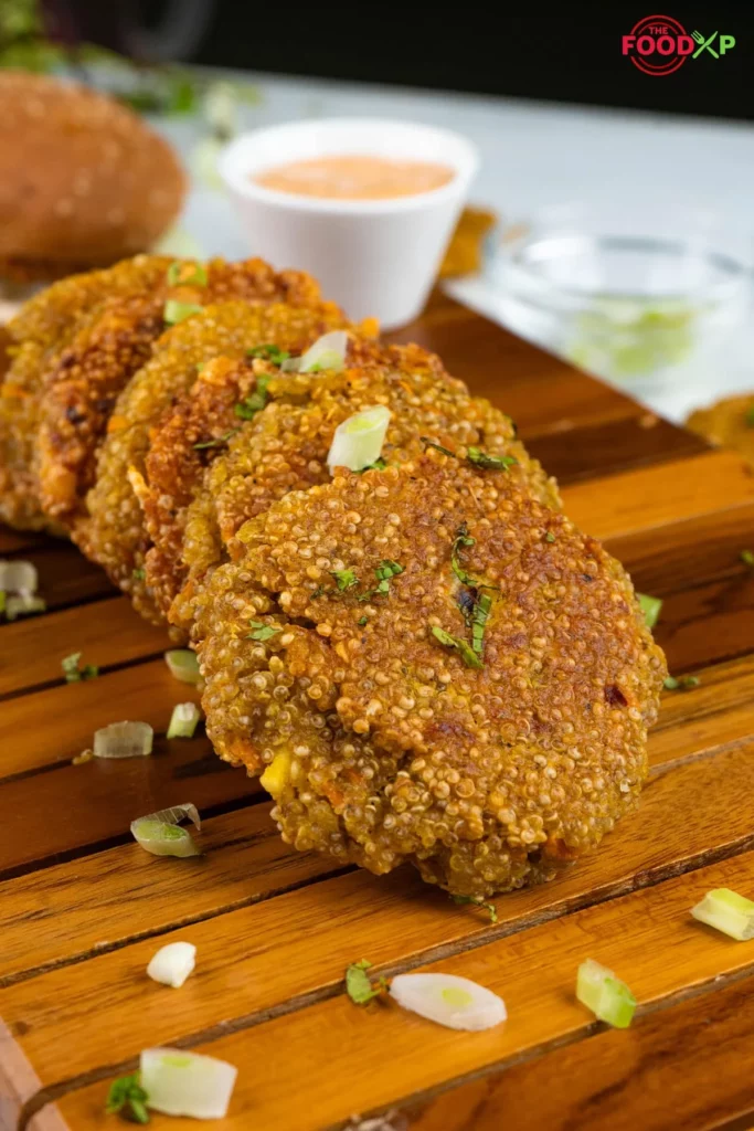 Quinoa Patties Line Up