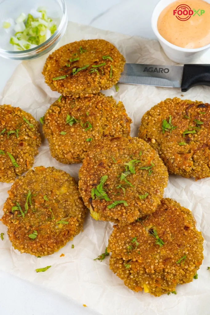 Quinoa Patties Party Appetizer