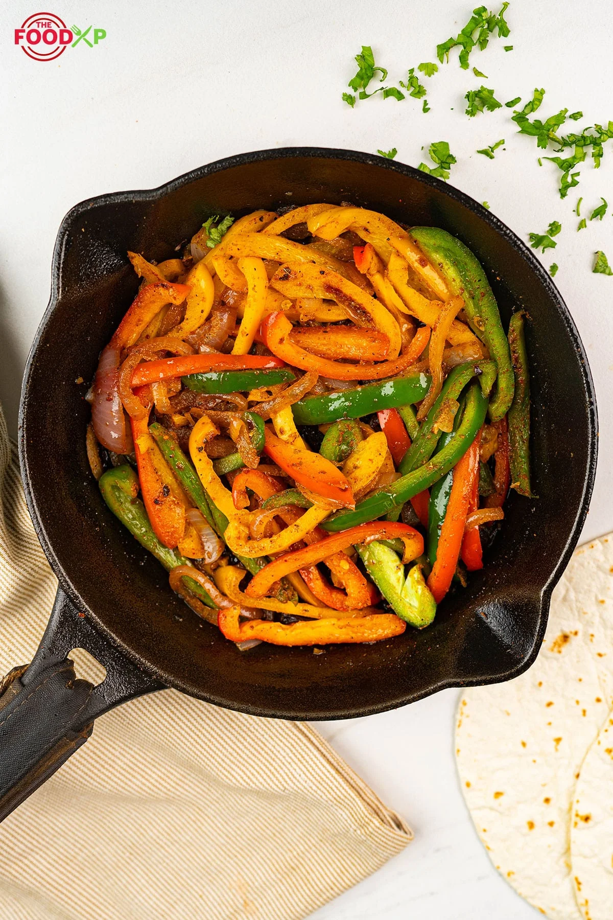Veggie Fajitas With Onions And Peppers