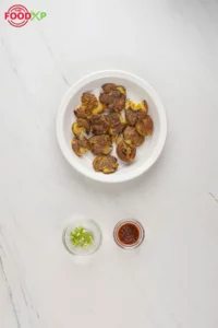 Chilli Oil Smashed Potatoes Step 5