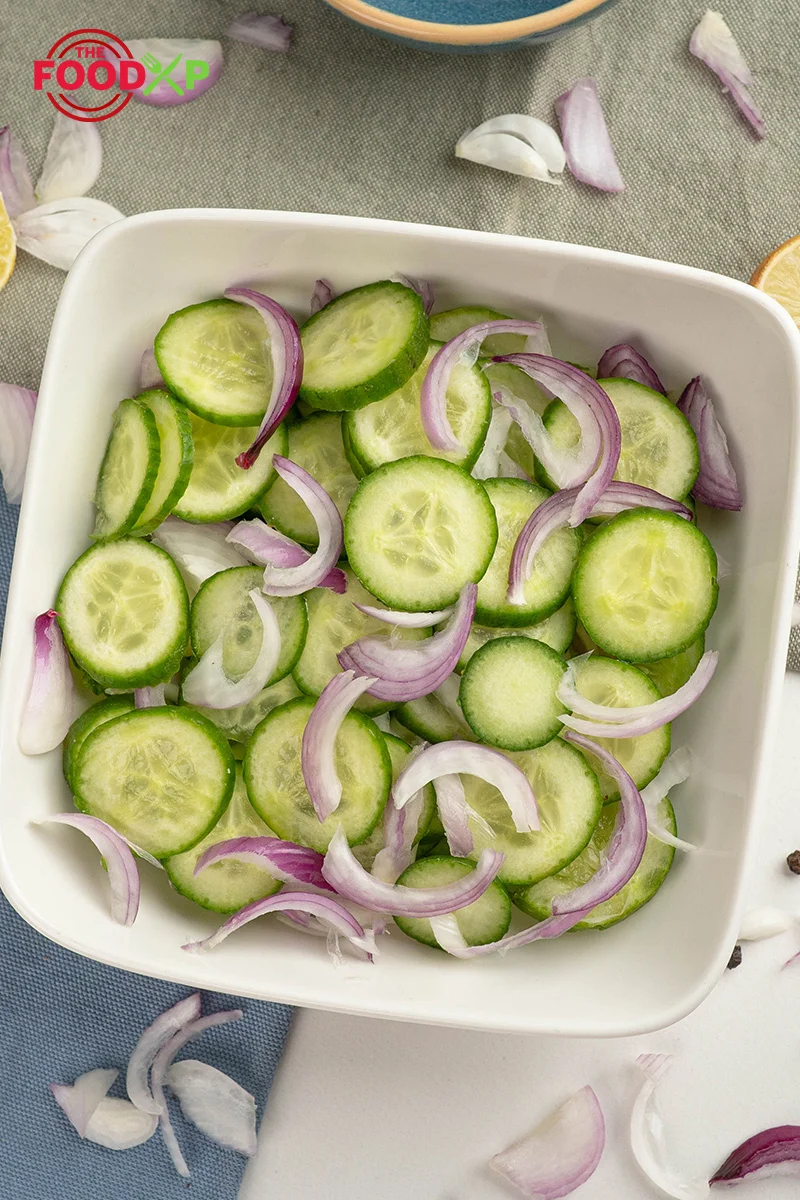 Easy Cucumber Salad With Vinegar And Sugar
