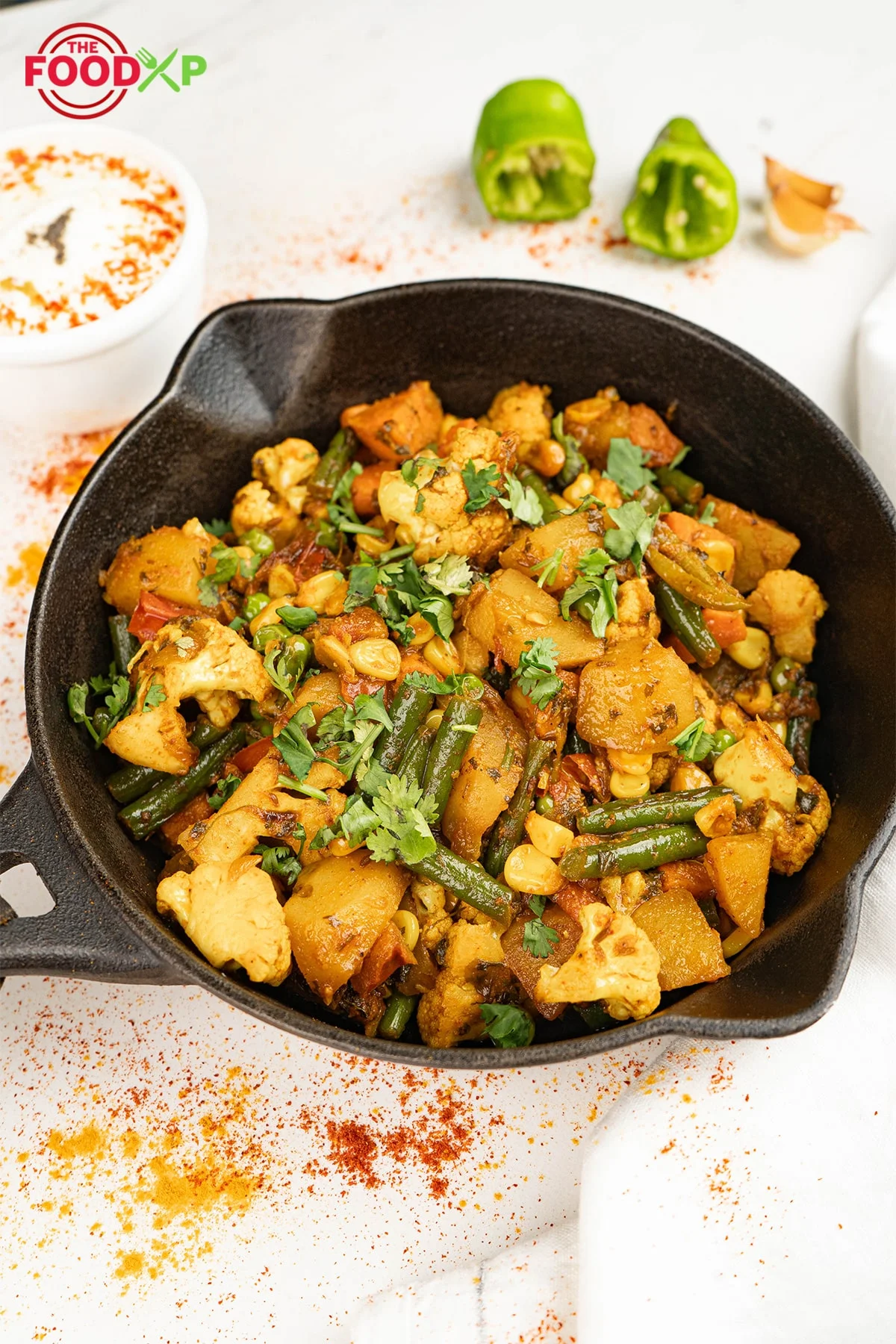 Indian Vegetable Curry Recipe - TheFoodXP