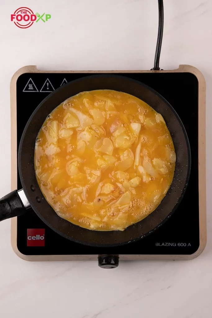 Spanish Potato Omelette Step 4