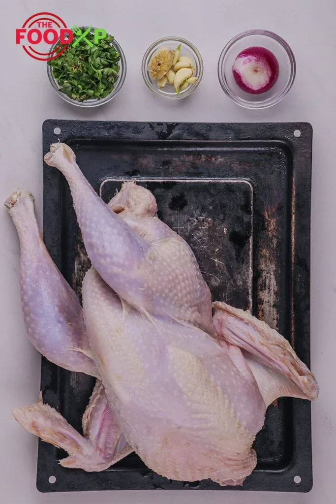 Paula Deen Roast Turkey Step 1