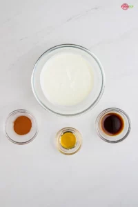 Yoghurt Fruit Dip Step 1