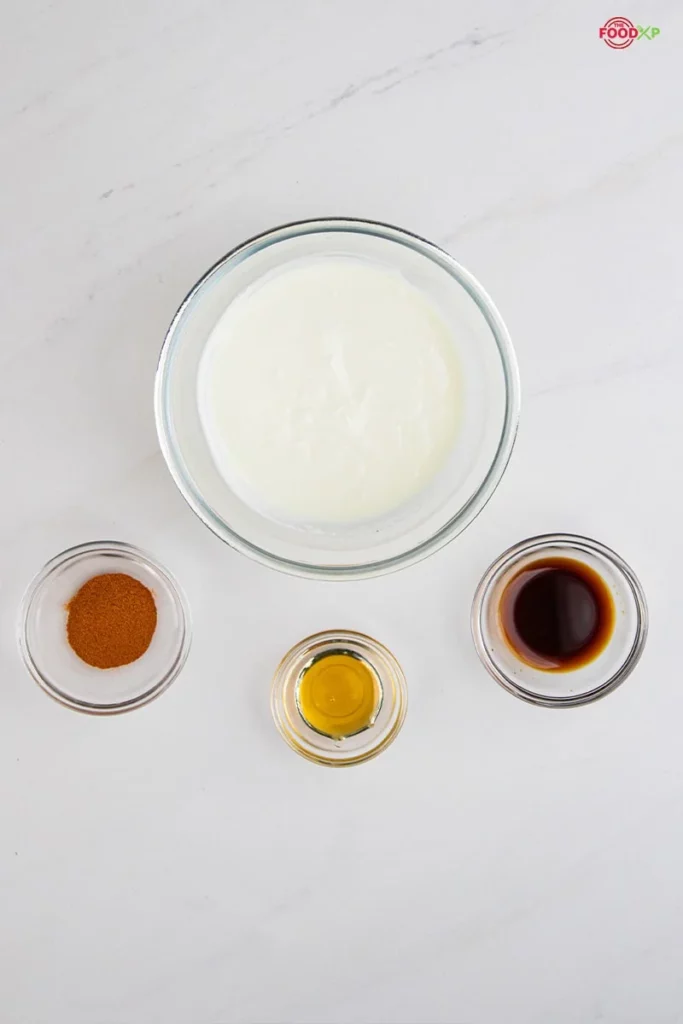 Yoghurt Fruit Dip Step 1
