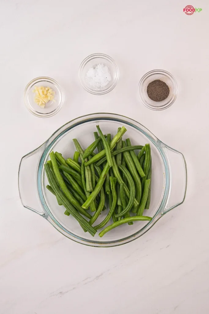 Green Beans in Air Fryer Step 1