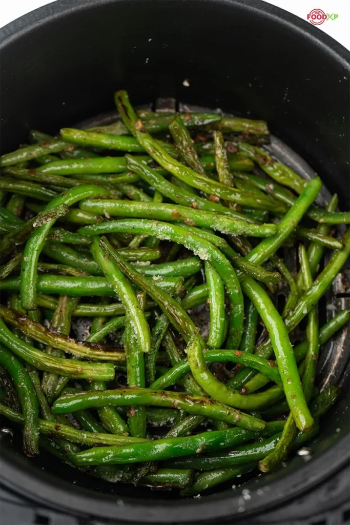 Green Beans in Air Fryer step 4