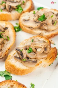 Mushroom Bruschetta Step 5