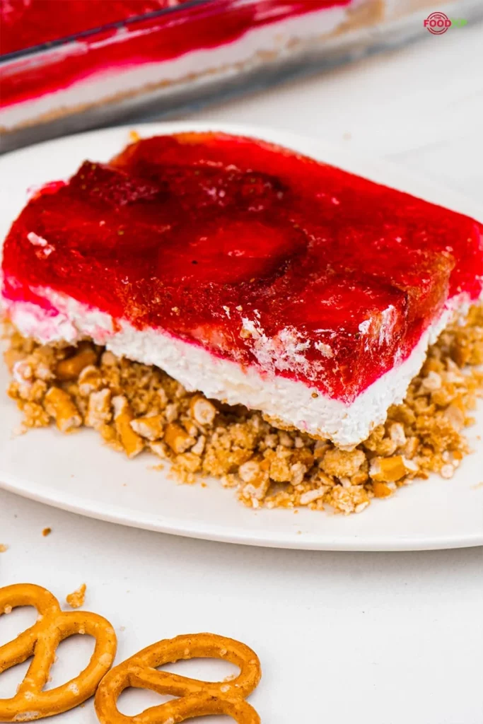 Strawberry Pretzel Salad Step 8