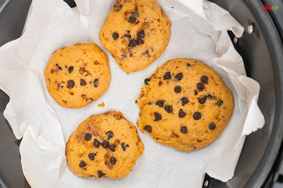 Air Fryer Chocolate Chip Cookie Feature Image