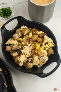 Eggs and Potatoes For Breakfast