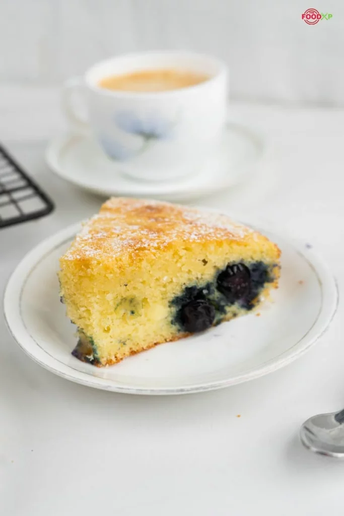 Blueberry Cottage Cheesecake at home