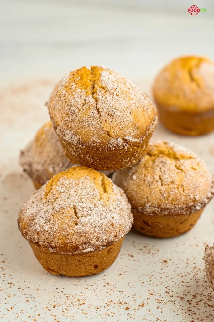 Snickerdoodle Muffin Served