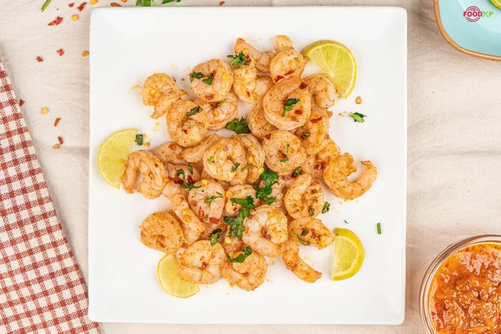 Air Fryer Garlic Shrimp Featured Image