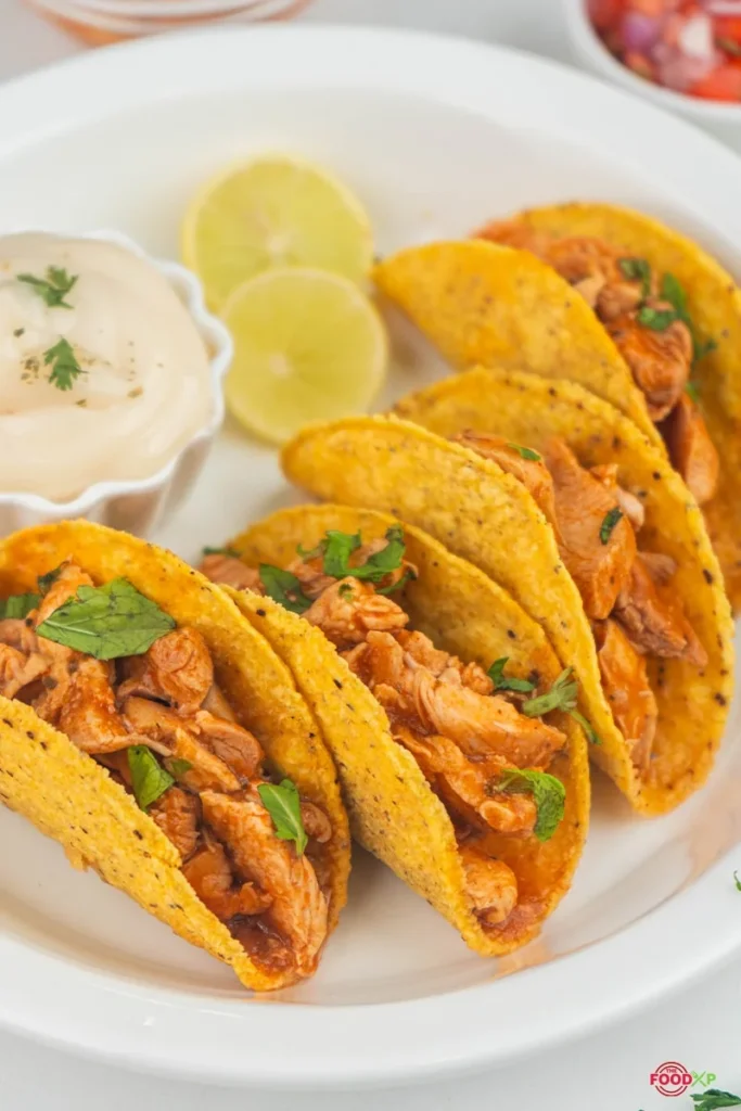 Shredded Chicken Tacos At Home