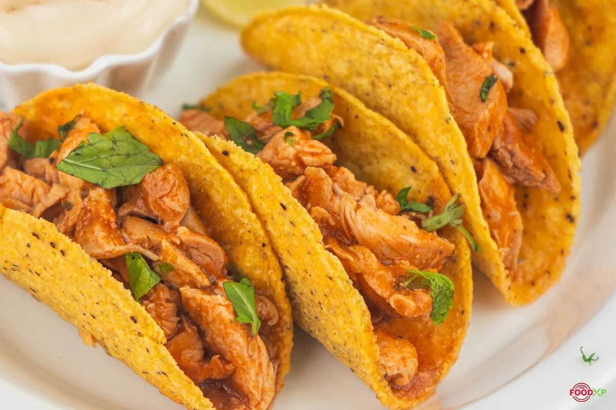 Shredded Chicken Tacos Ready In 5 Minutes