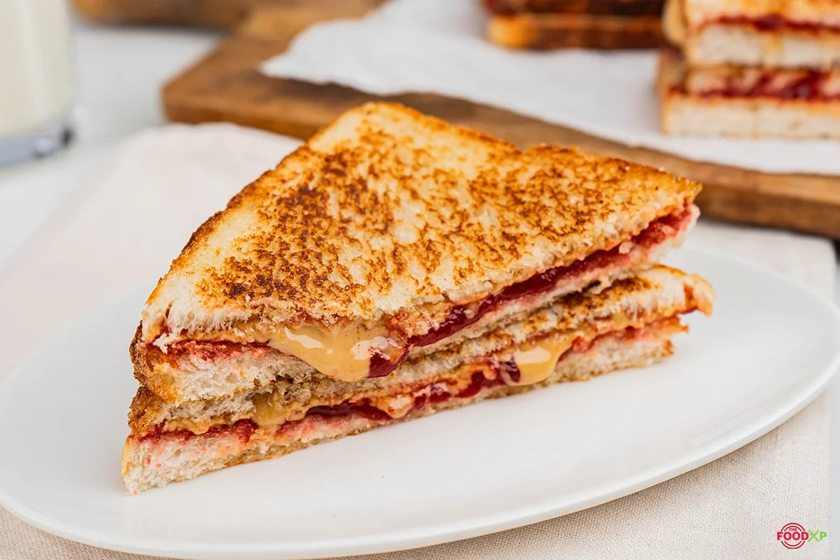 Grilled PBJ Sandwich feature image
