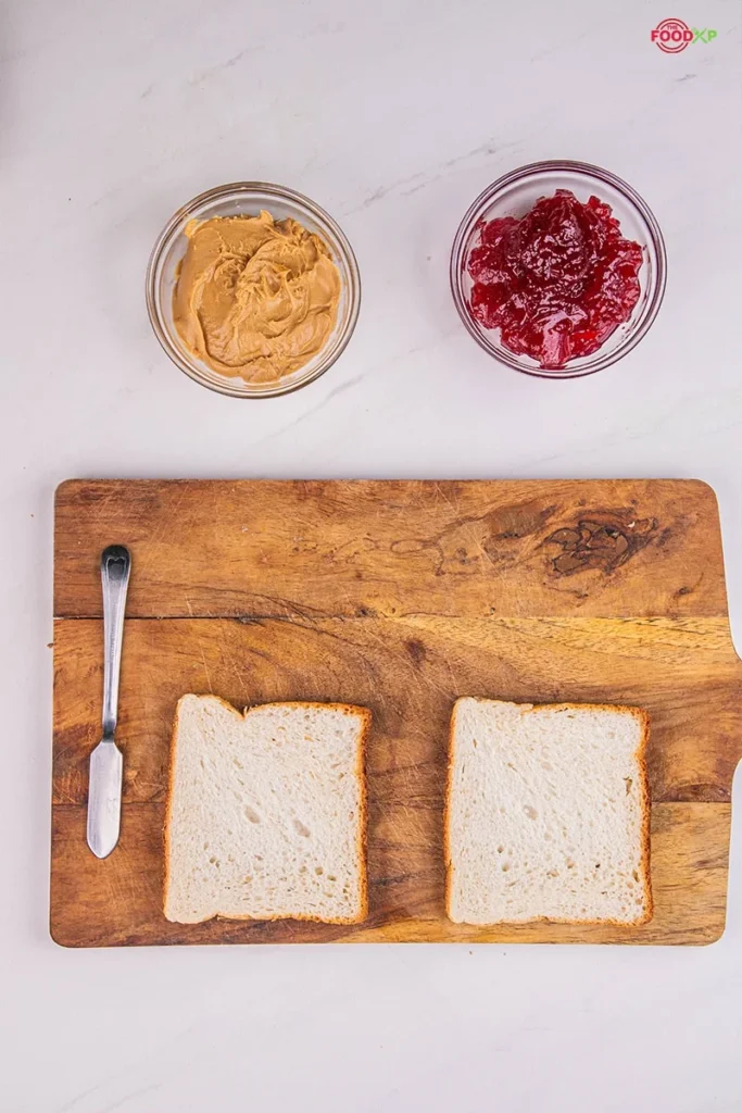 Grilled Peanut Butter and Jelly Sandwich recipe step 1
