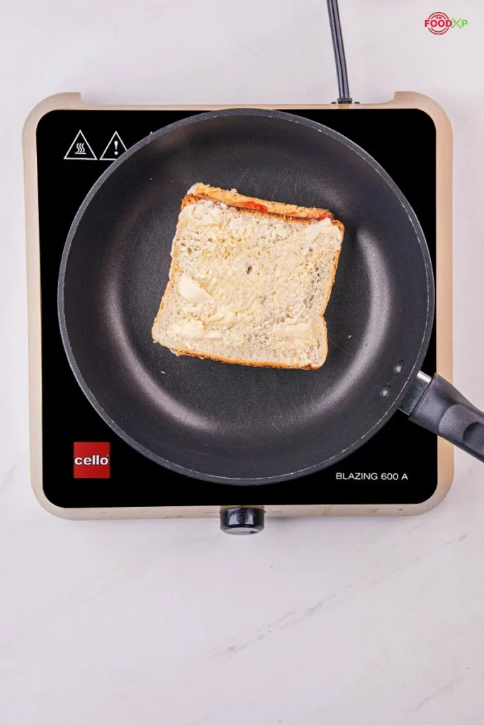 Grilled Peanut Butter and Jelly Sandwich recipe step 3